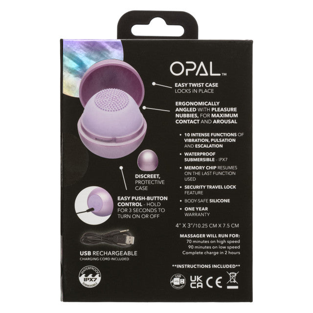 Calexotics Opal Tickler Massager Vibrator Pulsation Escalation