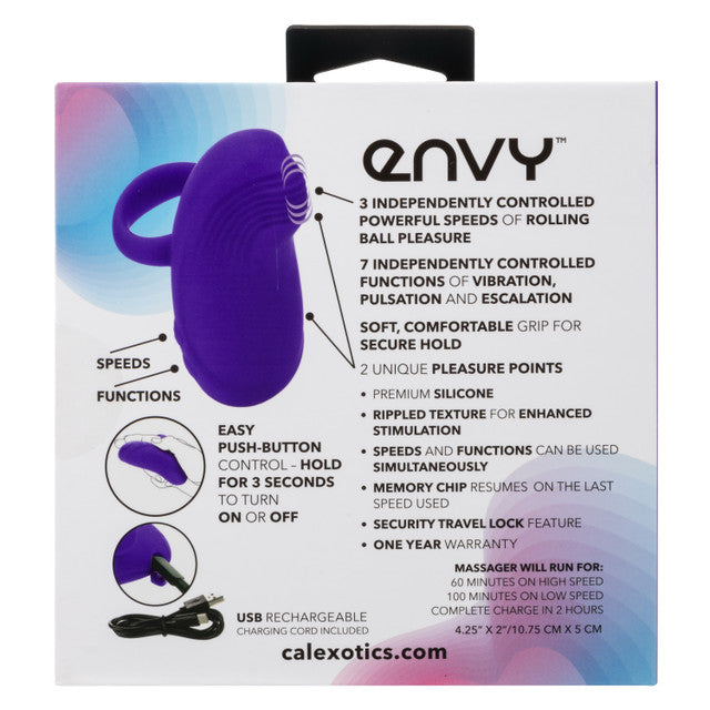 Calexotics Envy™ Handheld Rolling Ball Massager Vibrator