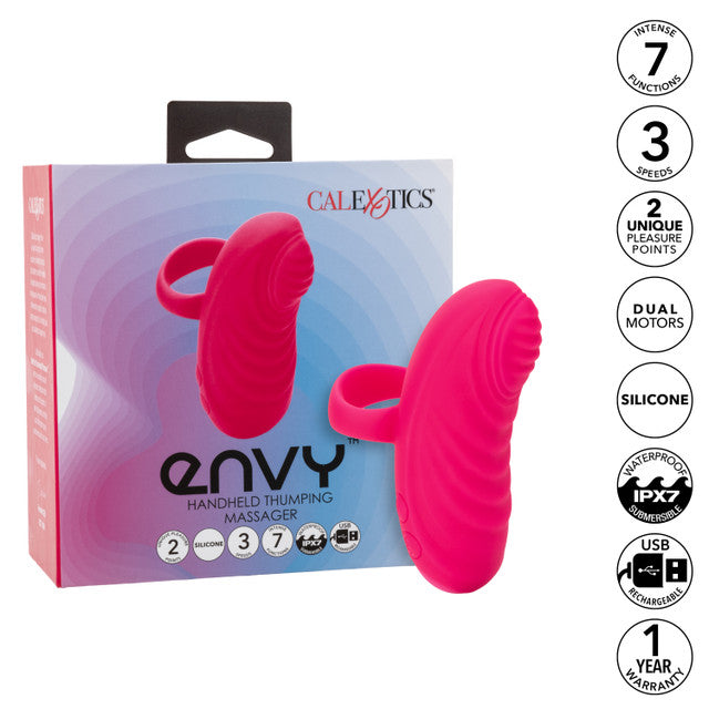 Calexotics Envy™ Handheld Thumping Massager Vibrator