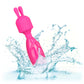 Calexotics Tiny Teasers Bunny Pink Vibrator Massage Wand