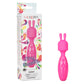 Calexotics Tiny Teasers Bunny Pink Vibrator Massage Wand