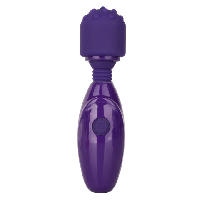 Calexotics Tiny Teasers Nubby Purple Vibrator Massage Wand