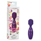 Calexotics Tiny Teasers Nubby Purple Vibrator Massage Wand