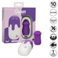 Calexotics Sugar Rush Suction Stimulator Mini Massager for Travel