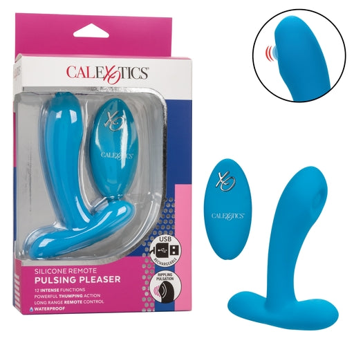 CalExotics Silicone Remote Pulsing Pleaser