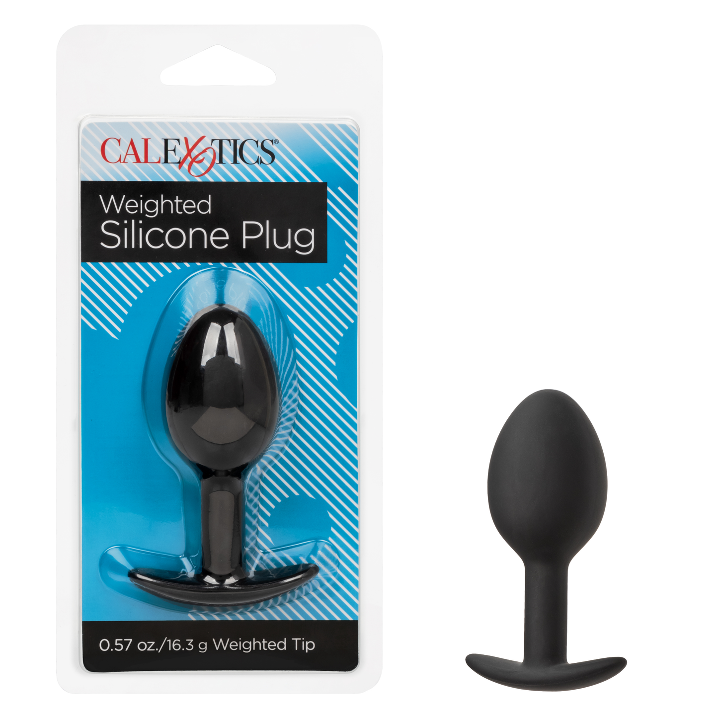 Calexotics Weighted Silicone Anal Plug