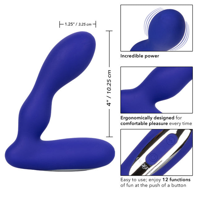 Calexotics Eclipse Pleasure Probe Wireless Vibrator Pulsation Prostate