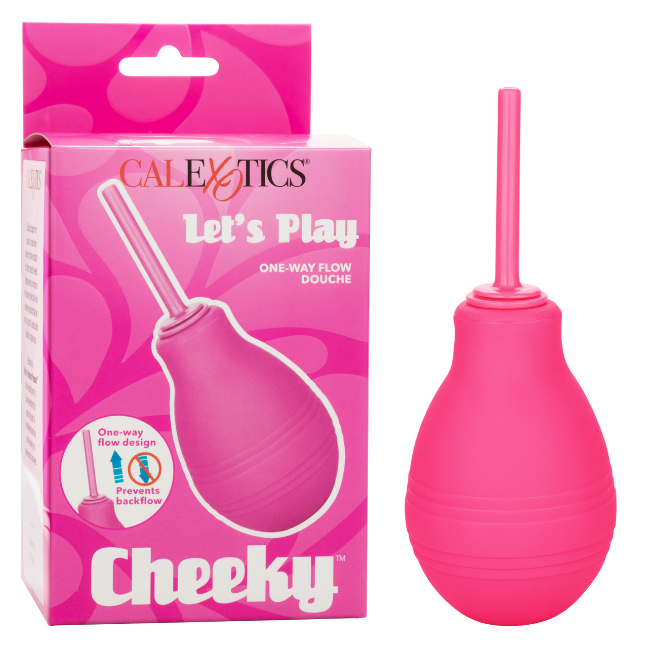 Calexotics Cheeky™ One-Way Flow Douche - Pink