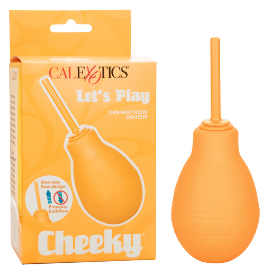 Calexotics Cheeky™ One-Way Flow Douche - Orange