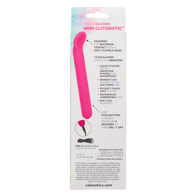 Calexotics Bliss Liquid Silicone Mini Clitoriffic Vibrator