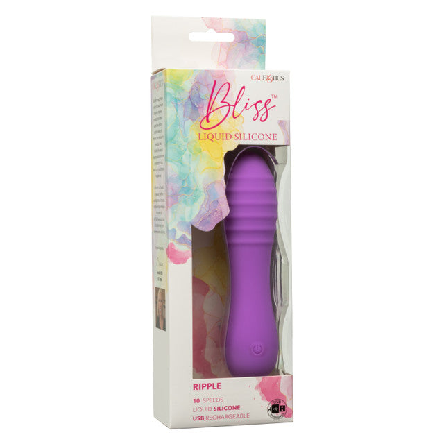 Calexotics Bliss Liquid Silicone Ripple Vibrator