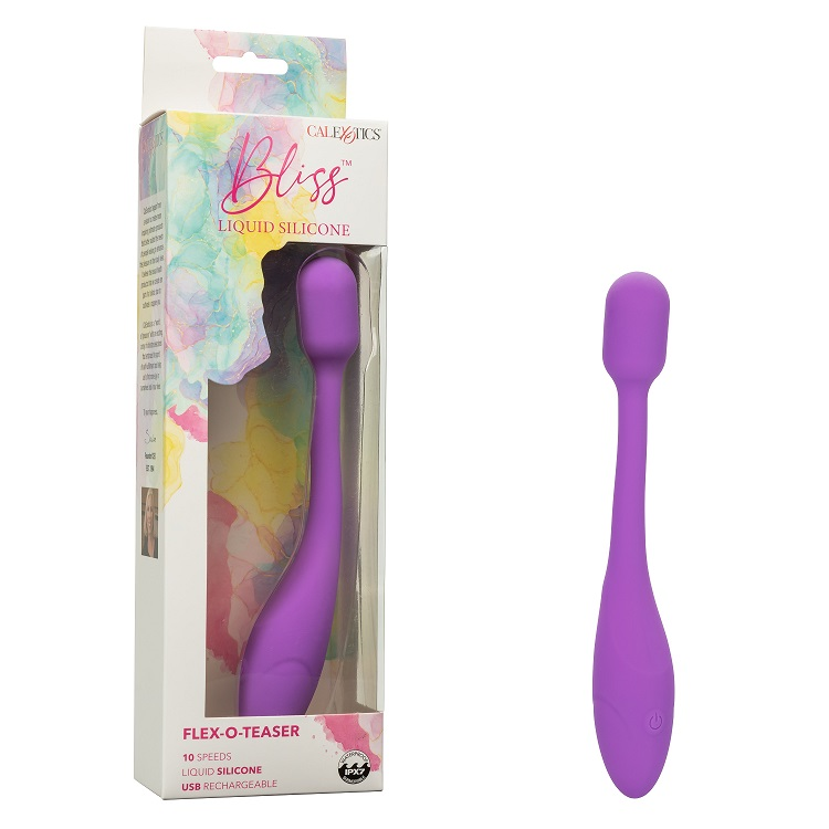 Calexotics Bliss Liquid Silicone Flex-O-Teaser Vibrator