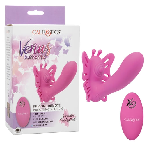 CalExotics Venus Butterfly Silicone Remote Pulsating Venus G