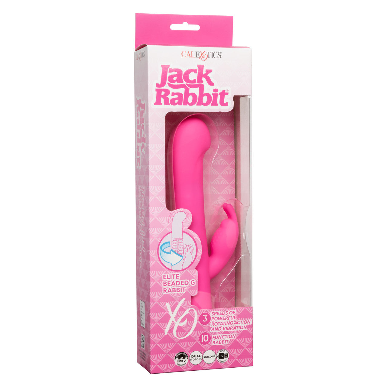 Calexotics T Jack Rabbit Elite Beaded G Rabbit Jack Rabbit Elite Beaded Vibrator