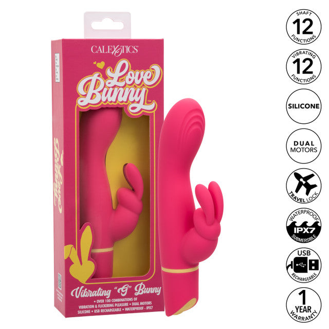 Calexotics Love Bunny™ Vibrating “G” Bunny Rabbit Vibrator