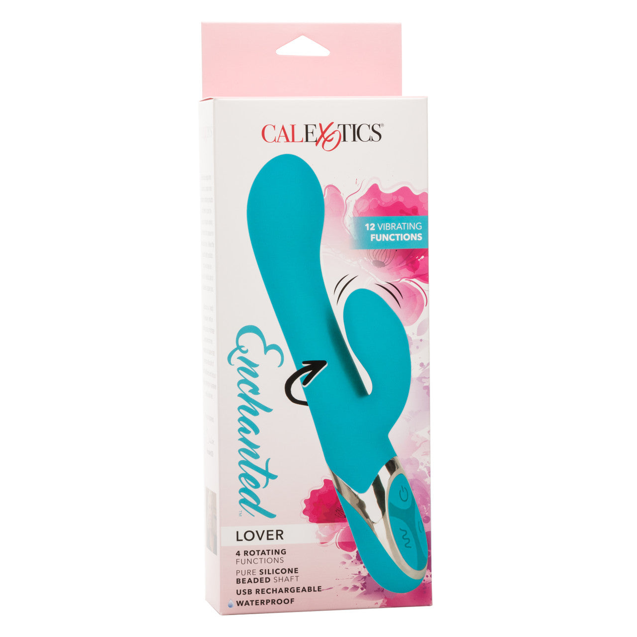 CalExotics Enchanted Lover Rabbit Vibrator with Rotating Pleasure Beads