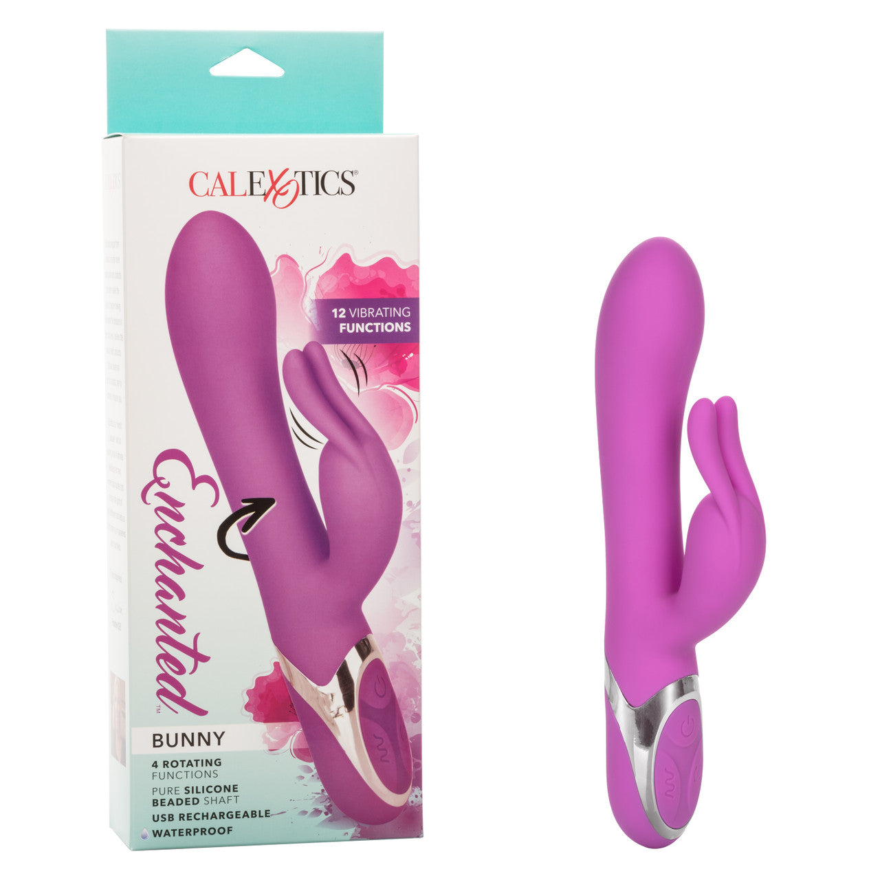 CalExotics Enchanted Bunny Rabbit Vibrator with Rotating Beads