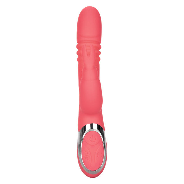 CalExotics Enchanted Exciter Rabbit Vibrator with Rotating and Thrusting Shaft