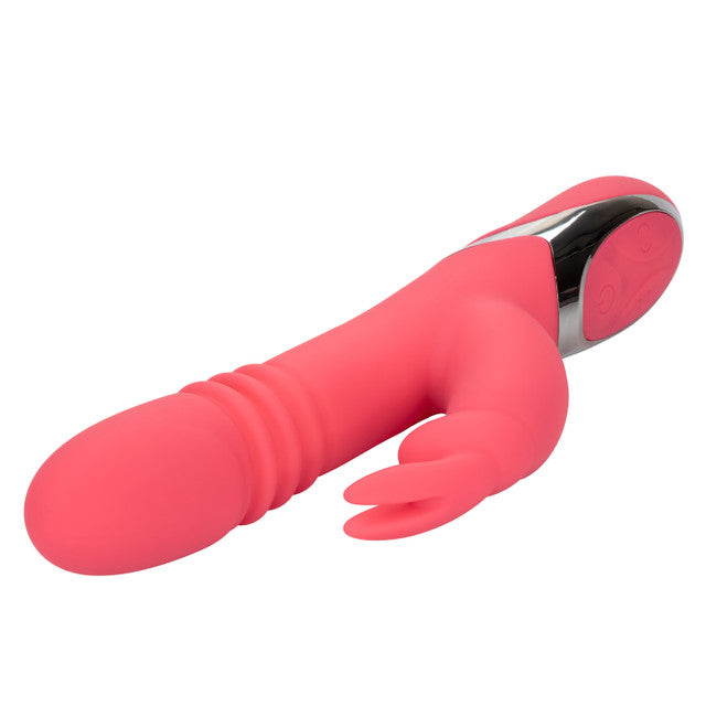 CalExotics Enchanted Exciter Rabbit Vibrator with Rotating and Thrusting Shaft