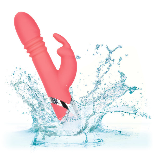 CalExotics Enchanted Exciter Rabbit Vibrator with Rotating and Thrusting Shaft