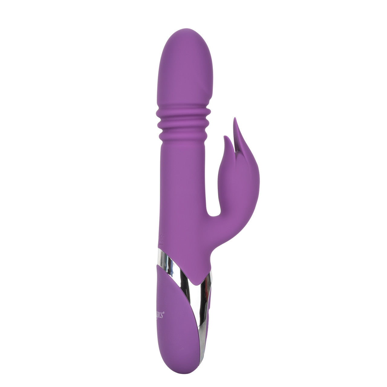 CalExotics Enchanted Kisser Rabbit Vibrator with Rotating and Thrusting Shaft