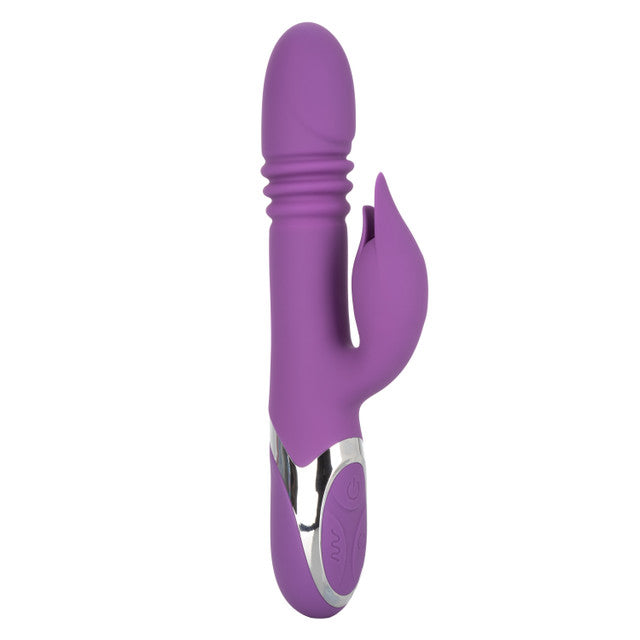 CalExotics Enchanted Kisser Rabbit Vibrator with Rotating and Thrusting Shaft