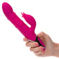 CalExotics Enchanted Embrace Rabbit Vibrator with Thrusting Beaded Shaft