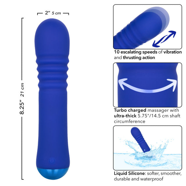 Calexotics Thicc™ Chubby Thrusting Wand Vibrator