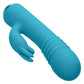 Calexotics Thicc™ Chubby Thrusting Tickler Rabbit Vibrator