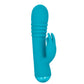 Calexotics Thicc™ Chubby Thrusting Tickler Rabbit Vibrator