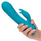 Calexotics Thicc™ Chubby Thrusting Tickler Rabbit Vibrator