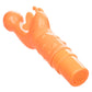 Calexotics Rechargeable Butterfly Kiss Vibrator - Orange