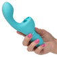 Calexotics Rechargeable Butterfly Kiss Flicker Vibrator - Blue