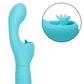 Calexotics Rechargeable Butterfly Kiss Flicker Vibrator - Blue