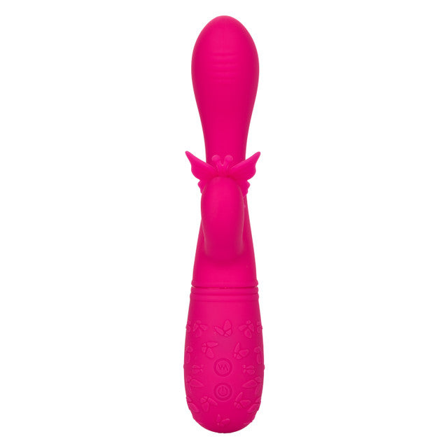 Calexotics Rechargeable Butterfly Kiss Flutter Vibrator - Pink