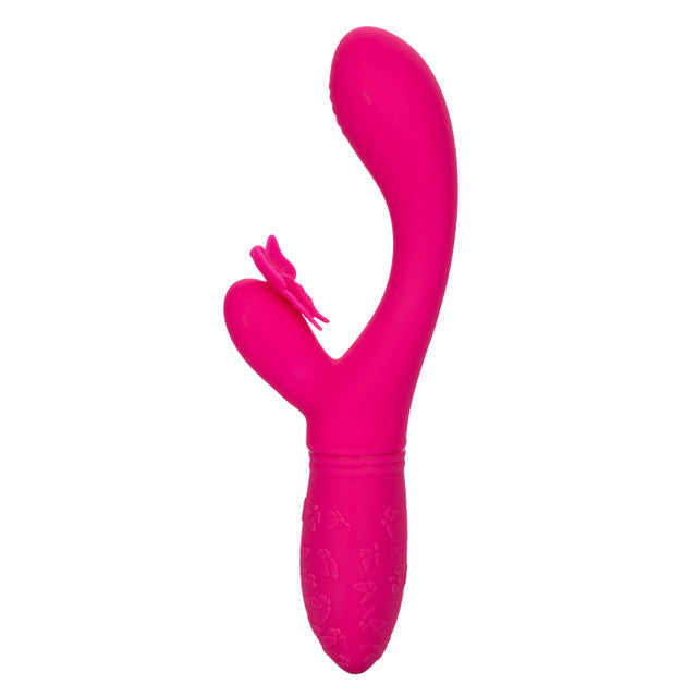 Calexotics Rechargeable Butterfly Kiss Flutter Vibrator - Pink