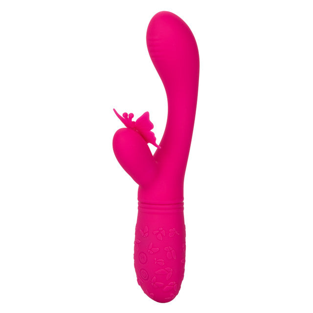 Calexotics Rechargeable Butterfly Kiss Flutter Vibrator - Pink