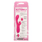 Calexotics Rechargeable Butterfly Kiss Flutter Vibrator - Pink