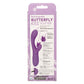 Calexotics Rechargeable Butterfly Kiss Flutter Vibrator - Purple