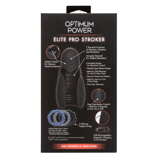 Calexotics Optimum Power Elite Pro Stroker Masturbator