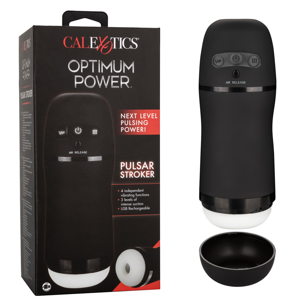 Calexotics Optimum Power Pulsar Stroker Masturbator