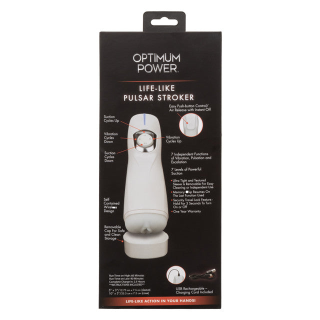 Calexotics Optimum Power® Lifelike Pulsar Stroker Masturbator