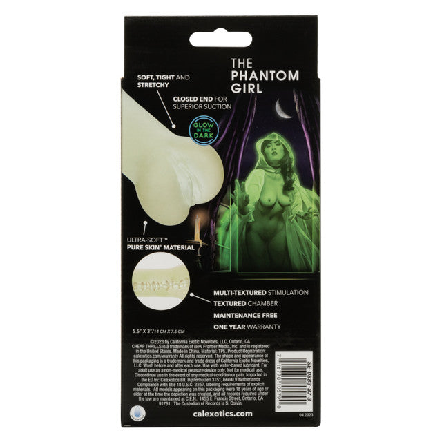 Calexotics | Cheap Thrills - The Phantom Girl "Glow In The Dark" Masturbator Stroker