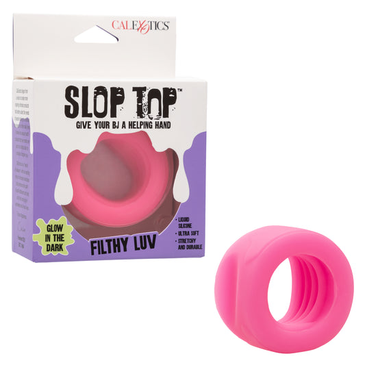 Calexotics Slop Top™ Filthy Luv Glow In The Dark Blowjob Helper