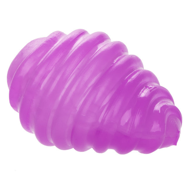 Calexotics Pop Sock™ Textured - Purple Stroker Reversible Masturbator