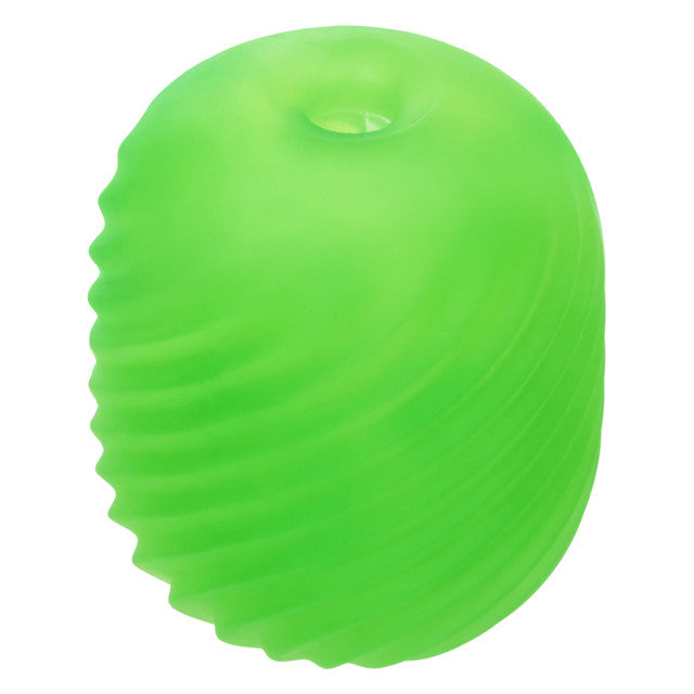 Calexotics Pop Sock™ Textured - Green Stroker Reversible Masturbator