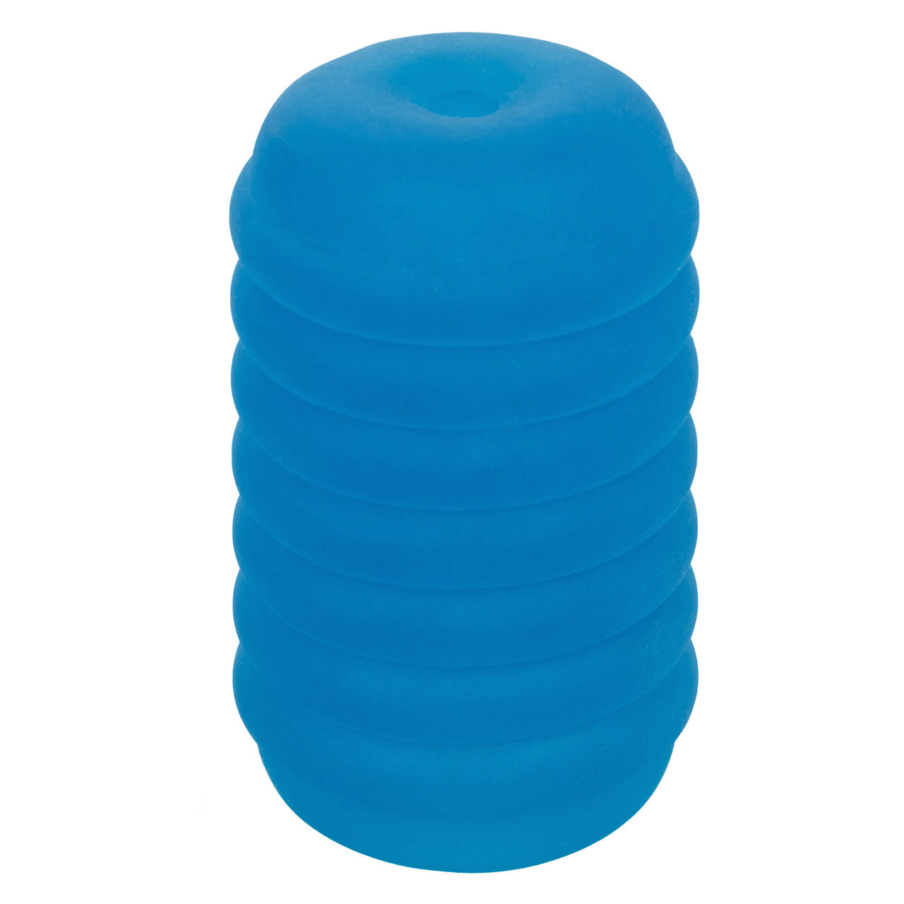 Calexotics Pop Sock™ Ribbed - Blue Stroker Reversible Masturbator