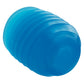 Calexotics Pop Sock™ Ribbed - Blue Stroker Reversible Masturbator