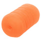 Calexotics Pop Sock™ Ribbed - Orange Stroker Reversible Masturbator