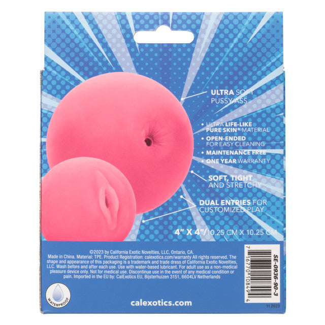 Calexotics Pop Sock™ - Pink Pussy/Ass Stroker Masturbator